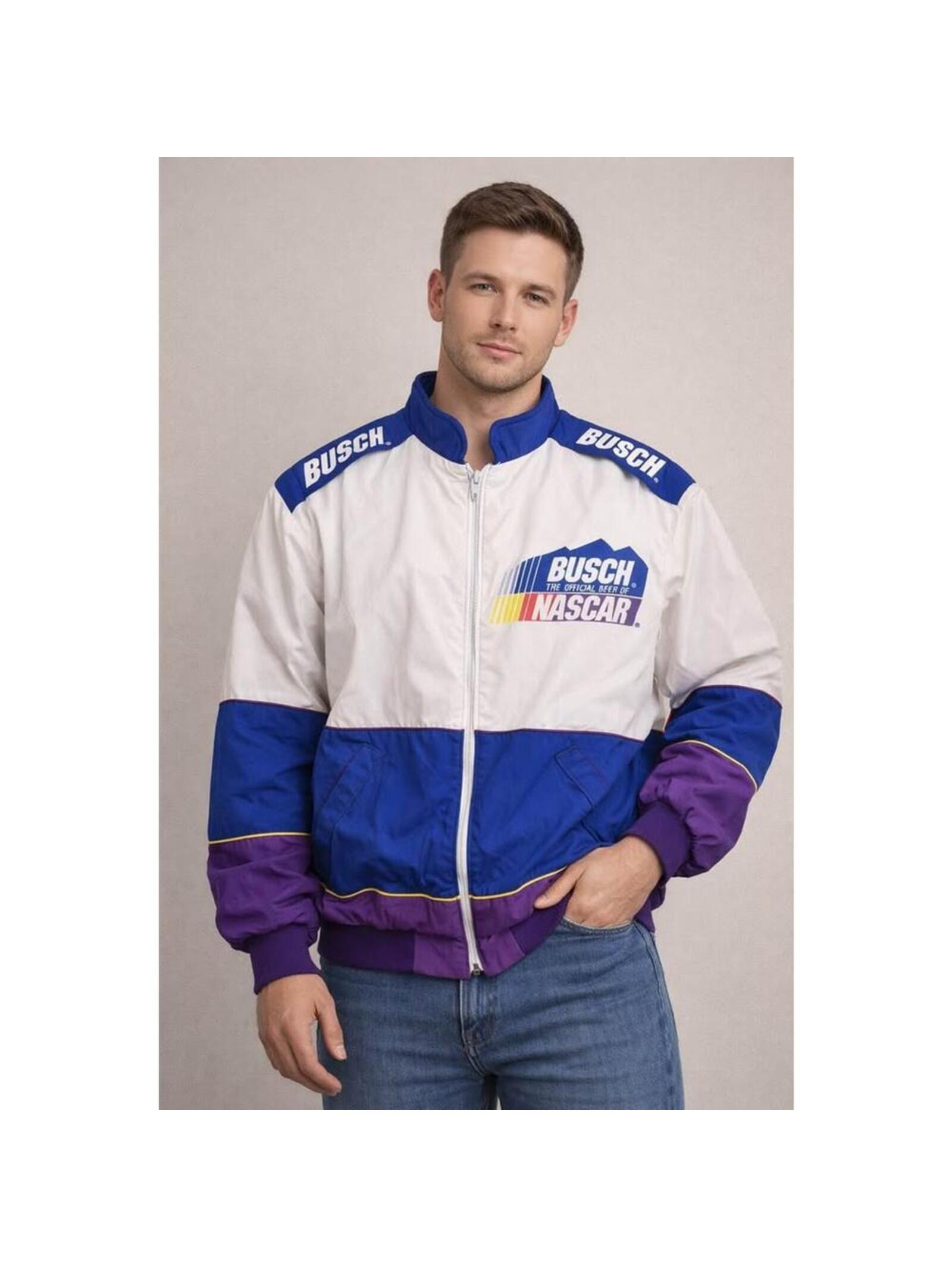 Vintage 90s Busch Nascar Racing Jacket